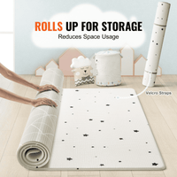 55"x79" Baby Play Mat Kids Crawling Soft Activity Floor Playmat 2 Side - The Little Big Store