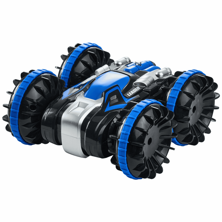 VEVOR Amphibious Remote Control Car Boat 2.4 GHz 4WD RC Boat Kids Adults Blue - The Little Big Store