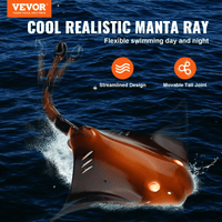 Christmas gifts! VEVOR Remote Control Manta Ray Toy 2.4 GHz High Speed RC Boat Kids Adults Gift - The Little Big Store
