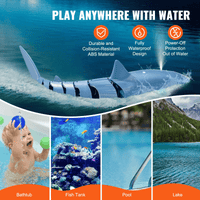 Remote Control Shark Toy 2.4 GHz High Speed RC Boat for Kids Adults Gift - The Little Big Store