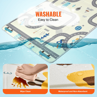 VEVOR 59"x71" Baby Play Mat Kids Crawling Soft Activity Floor Playmat 2 Side - The Little Big Store