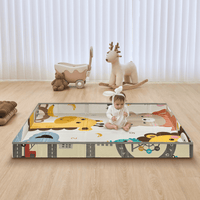 VEVOR 59"x71" Baby Play Mat Kids Crawling Soft Activity Floor Playmat 2 Side - The Little Big Store