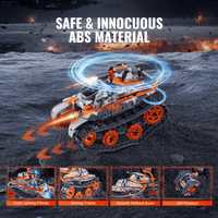 VEVOR STEM Building Toys for Kids 5 in 1 App & Remote Control Car/Robot 554 PCS - The Little Big Store