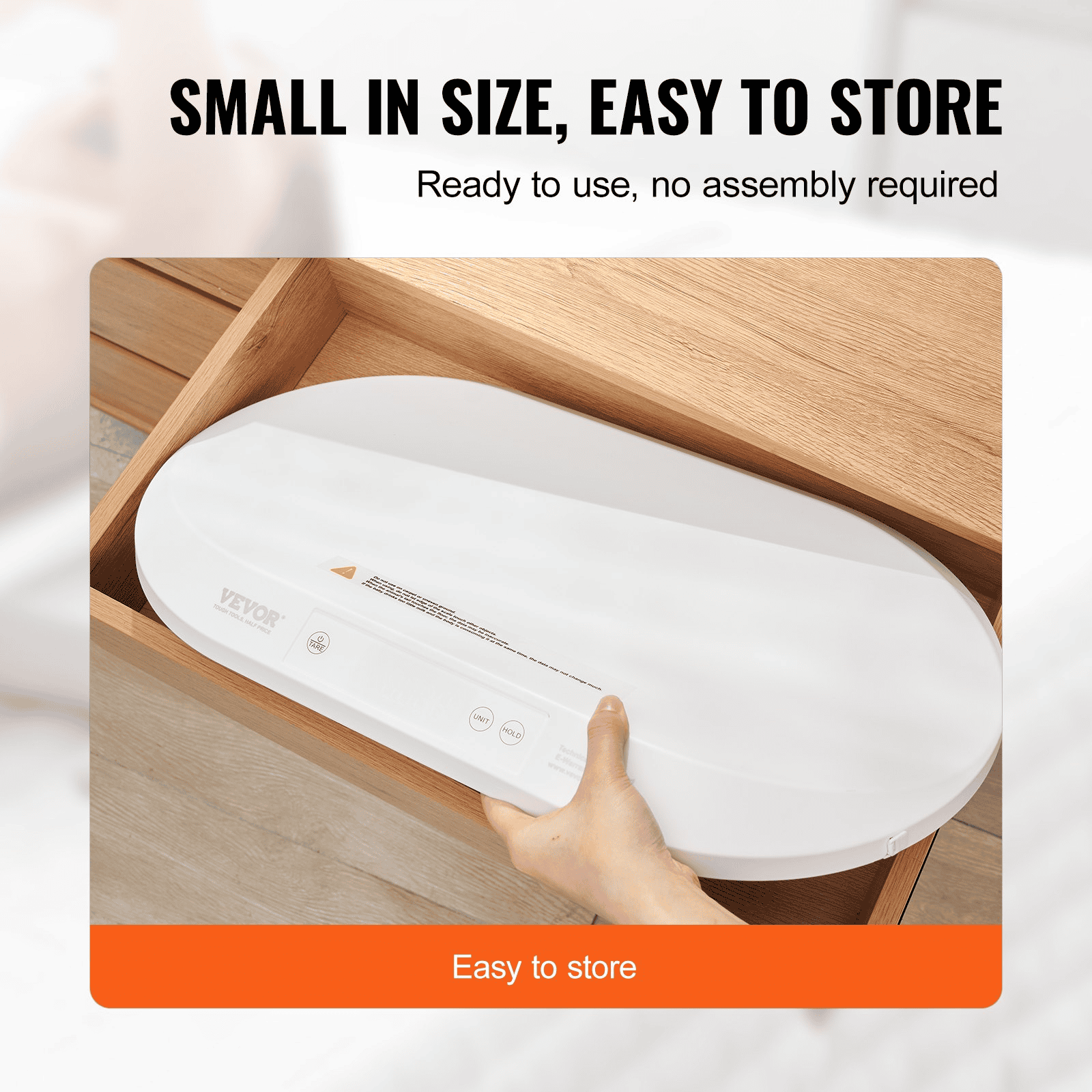 VEVOR Baby Scale Smart Bluetooth Infant Digital Scale with Measuring Tape 88LBS - The Little Big Store