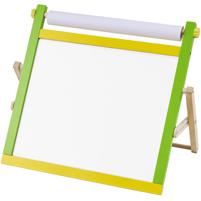 VEVOR 3-in-1 Tabletop Kids Art Easel Double-Sided Magnetic Whiteboard Chalkboard - The Little Big Store