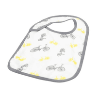 Traveler Bamboo Muslin Snap Bibs 3PK - The Little Big Store