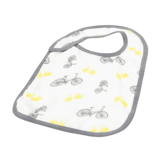 Traveler Bamboo Muslin Snap Bibs 3PK - The Little Big Store