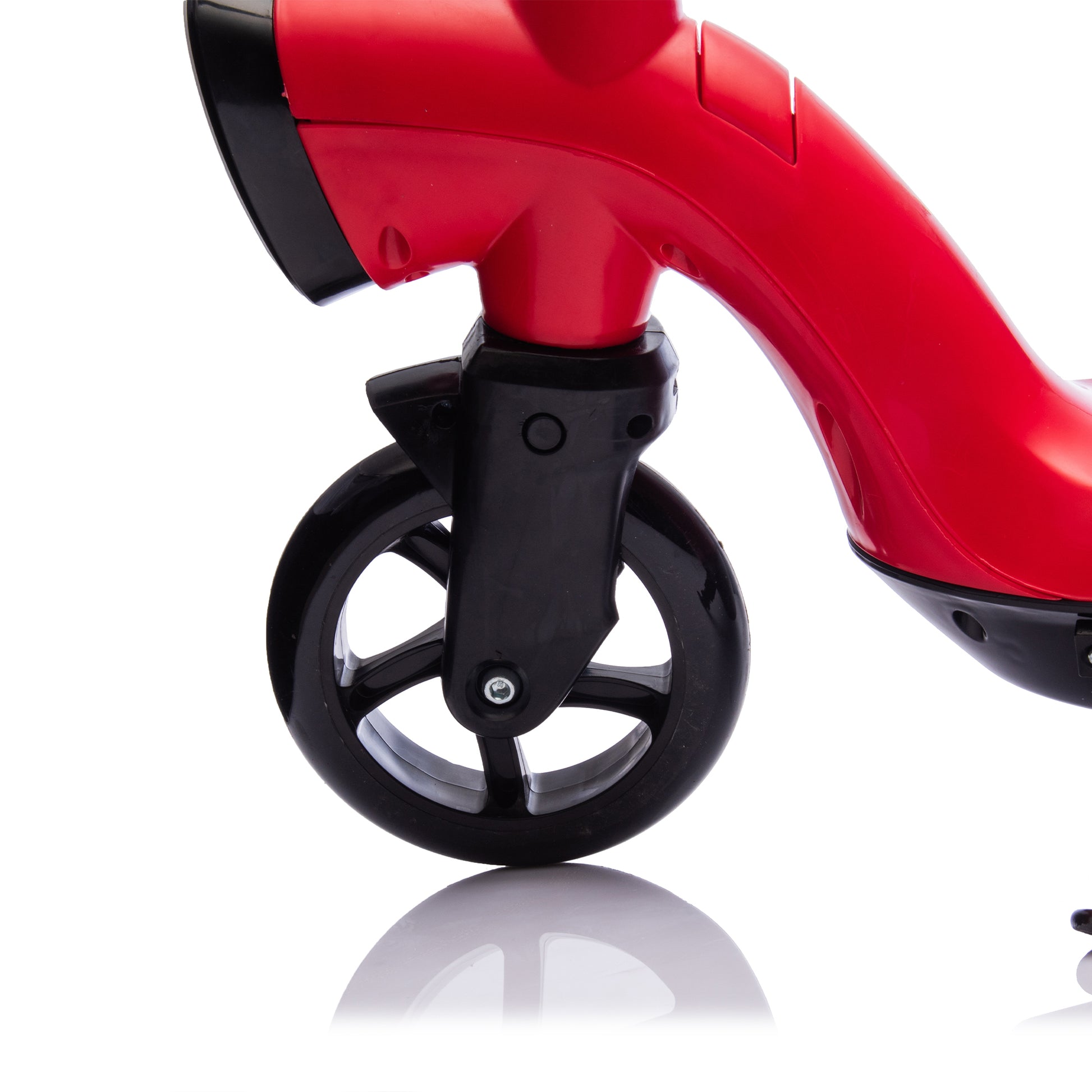 Kids Ride On Electric Scooter With Kickstand,Scooter Bell,Faster Speed And Longer Usage Time,Rear Brake,Wider Pedal,Non-Slip Handle,Colorful LED Lights,5.59-6.84 MPH For Kids 6+. - The Little Big Store