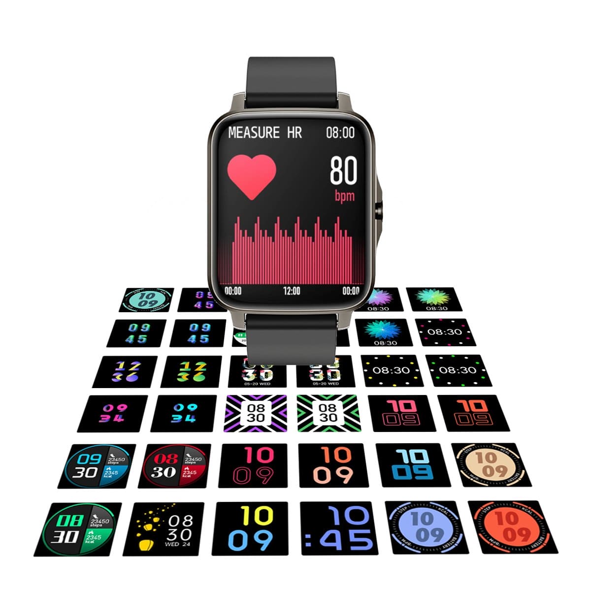 Lifestyle Smart Watch Heart Health Monitor And More - The Little Big Store