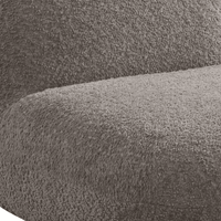 Weston 21.5"W Brown Chenille Deer-Shaped Kids Chair - The Little Big Store