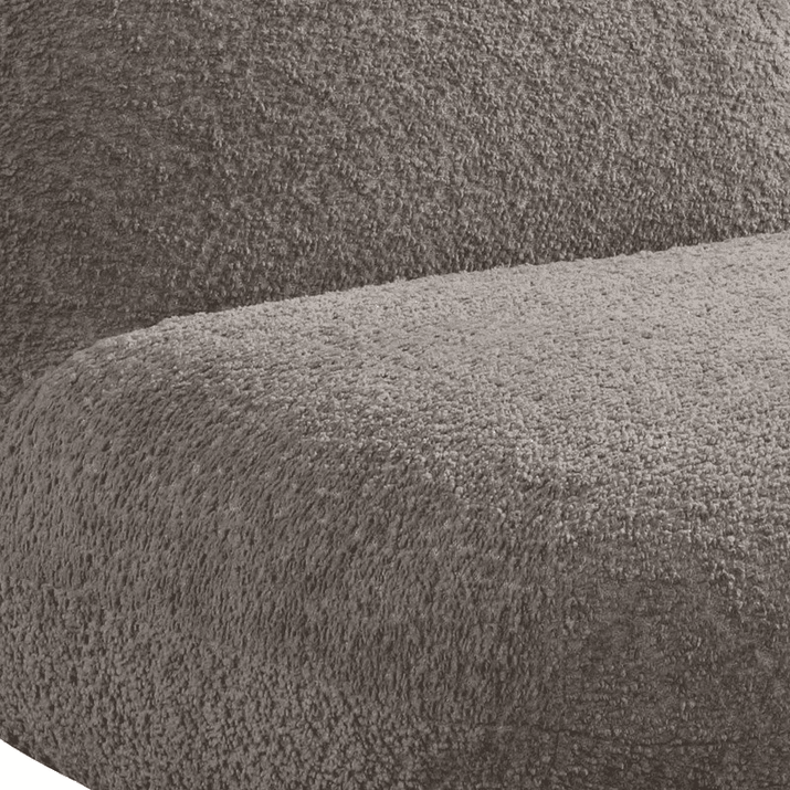 Weston 21.5"W Brown Chenille Deer-Shaped Kids Chair - The Little Big Store