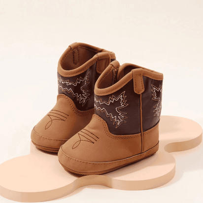 Soft Breathable Western Baby Boots - The Little Big Store