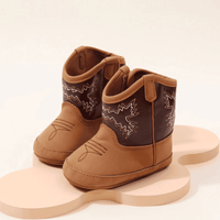 Soft Breathable Western Baby Boots - The Little Big Store