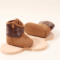Soft Breathable Western Baby Boots - The Little Big Store
