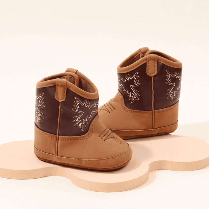 Soft Breathable Western Baby Boots - The Little Big Store