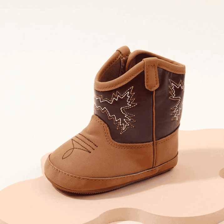 Soft Breathable Western Baby Boots - The Little Big Store