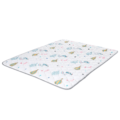 VEVOR 59"x79" Baby Play Mat Kids Crawling Soft Floor Playmat Infant Activity Mat