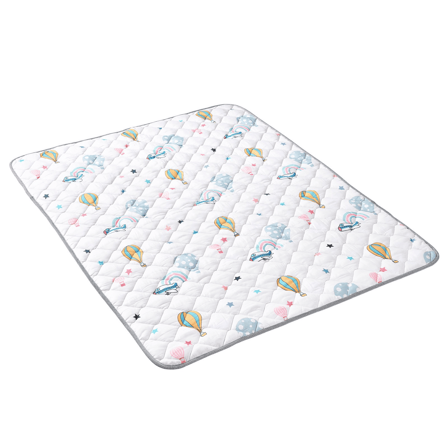 VEVOR 59"x79" Baby Play Mat Kids Crawling Soft Floor Playmat Infant Activity Mat