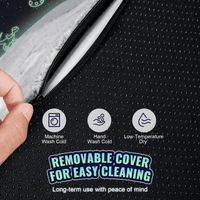 VEVOR Toddler Chair, Kids Armchair Comfy, Toddler Couch Sofa Bed Glow in The Dark, Kids Chair Seat Playroom Furniture for Kids Girls & Boys, Grey - The Little Big Store