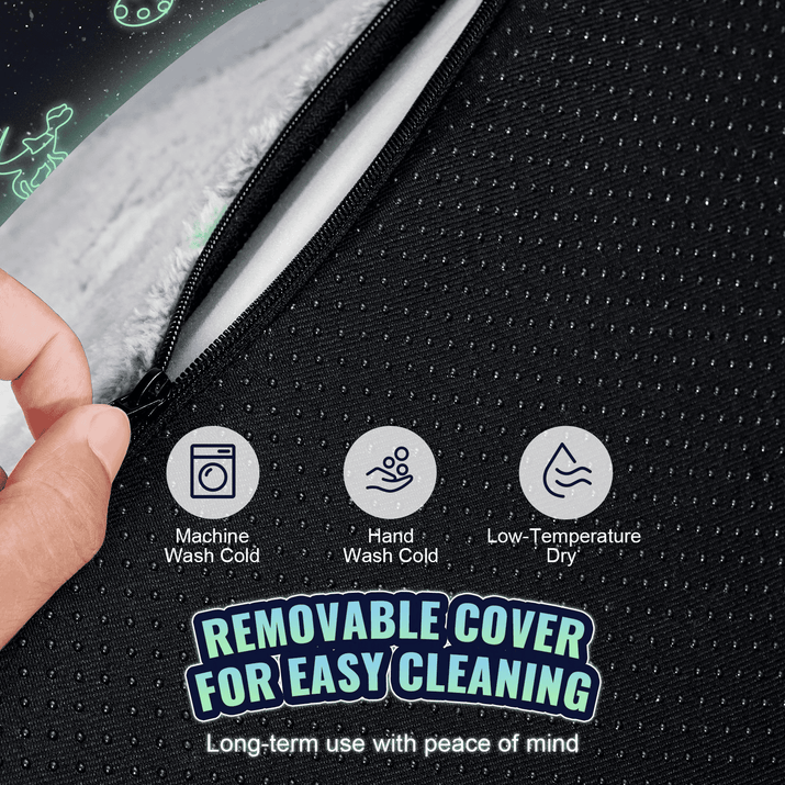 VEVOR Toddler Chair, Kids Armchair Comfy, Toddler Couch Sofa Bed Glow in The Dark, Kids Chair Seat Playroom Furniture for Kids Girls & Boys, Grey - The Little Big Store