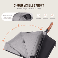 Stroller Travel System With Bassinet Playard Baby Combo Set Dark Gray - The Little Big Store