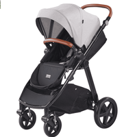 Stroller Travel System With Bassinet Playard Baby Combo Set Light Gray - The Little Big Store