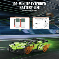 VEVOR STEM Building Toys for Kids 2 in 1 App & Remote Control Car/Robot 461 PCS - The Little Big Store