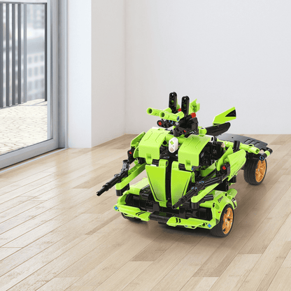 VEVOR STEM Building Toys for Kids 2 in 1 App & Remote Control Car/Robot 461 PCS - The Little Big Store