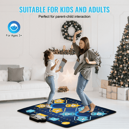 VEVOR Dance Mat for Kids Dance Pad Toys Two Player Gift for 3+ Year Old Girls - The Little Big Store