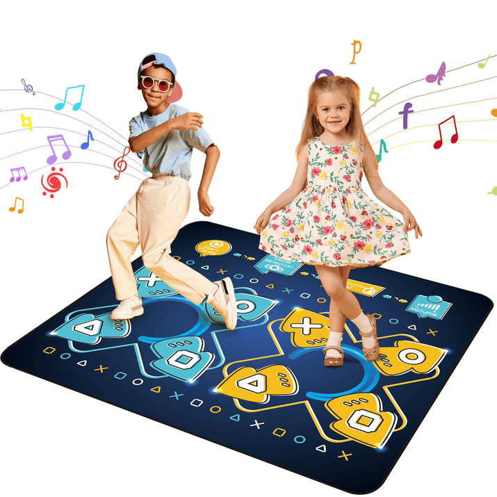 VEVOR Dance Mat for Kids Dance Pad Toys Two Player Gift for 3+ Year Old Girls - The Little Big Store