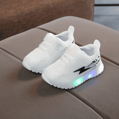 Breathable Sneakers Shoes with Multicolor LED for Children - The Little Big Store
