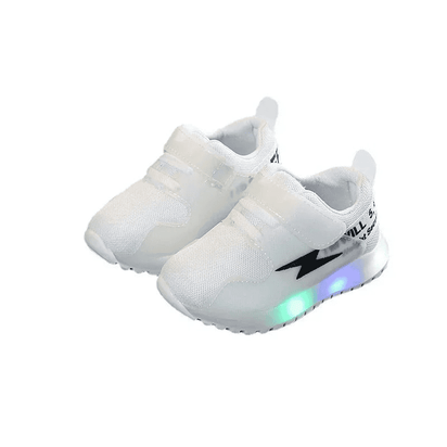 Breathable Sneakers Shoes with Multicolor LED for Children - The Little Big Store