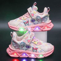 Breathable Sneakers Shoes with Cartoon LED for Children - The Little Big Store