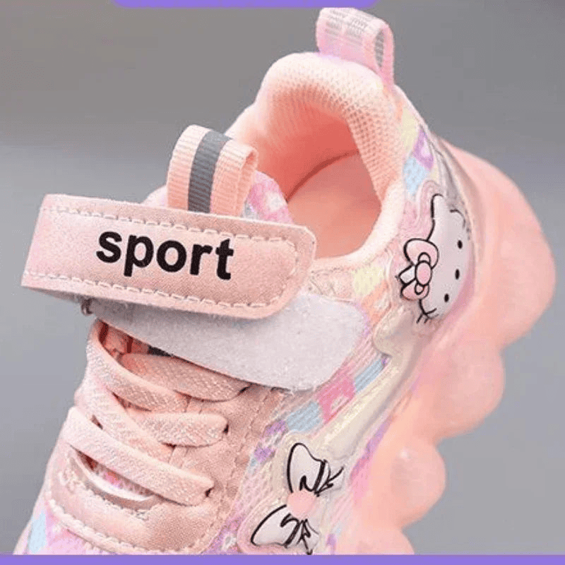 Breathable Sneakers Shoes with Cartoon LED for Children - The Little Big Store