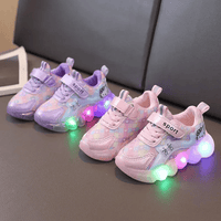Breathable Sneakers Shoes with Cartoon LED for Children - The Little Big Store