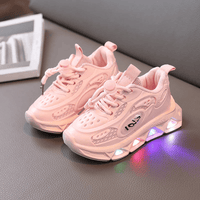 Breathable Sneakers Shoes with Multicolor LED for Children - The Little Big Store