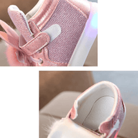 Breathable Luminous Shoes with LED and Glitter for Children - The Little Big Store
