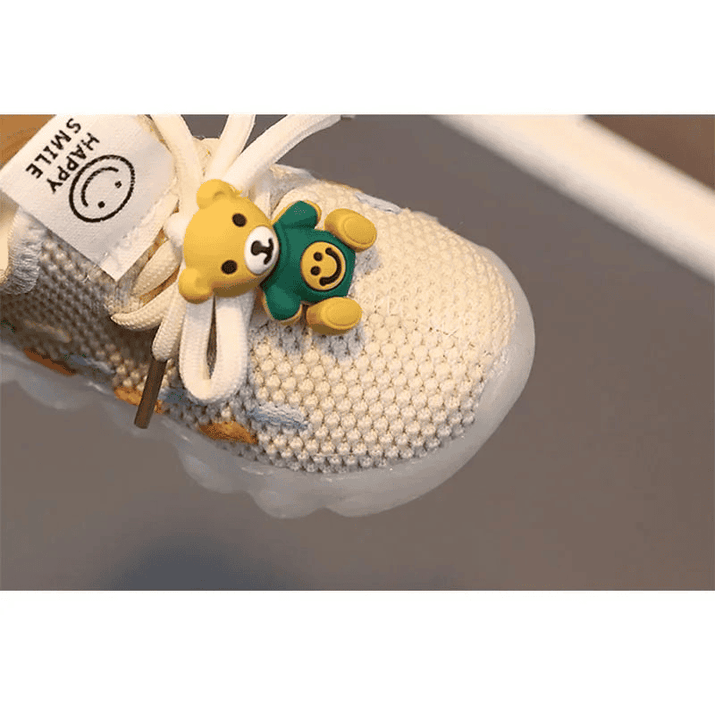 Lightweight Breathable Shoes with LED and rubber sole for Children - The Little Big Store