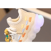 Lightweight Breathable Shoes with LED and rubber sole for Children - The Little Big Store