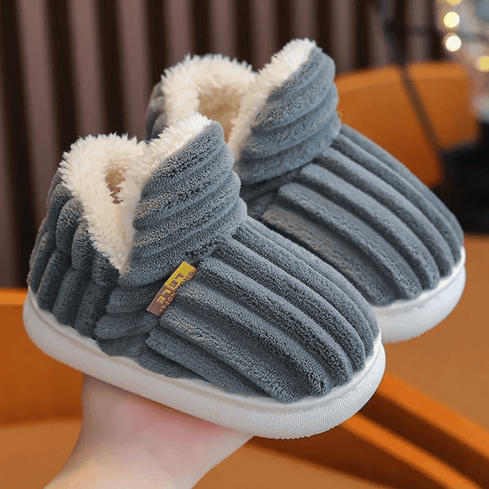 Multicolored Warm and Breathable Non-slip Slippers for Children - The Little Big Store