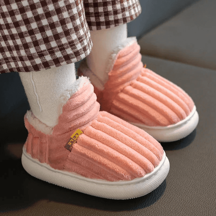 Multicolored Warm and Breathable Non-slip Slippers for Children - The Little Big Store