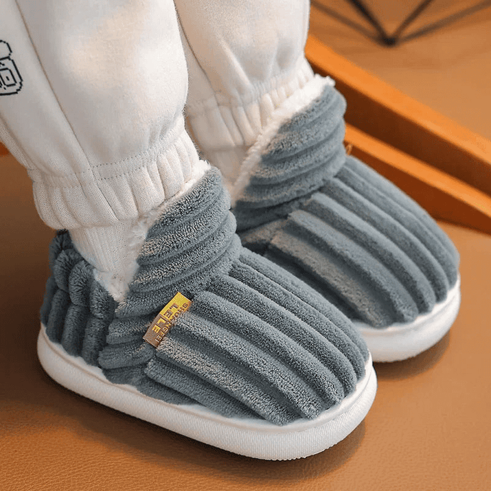 Multicolored Warm and Breathable Non-slip Slippers for Children - The Little Big Store