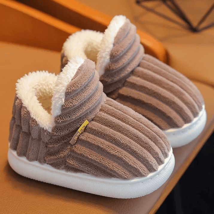 Multicolored Warm and Breathable Non-slip Slippers for Children - The Little Big Store
