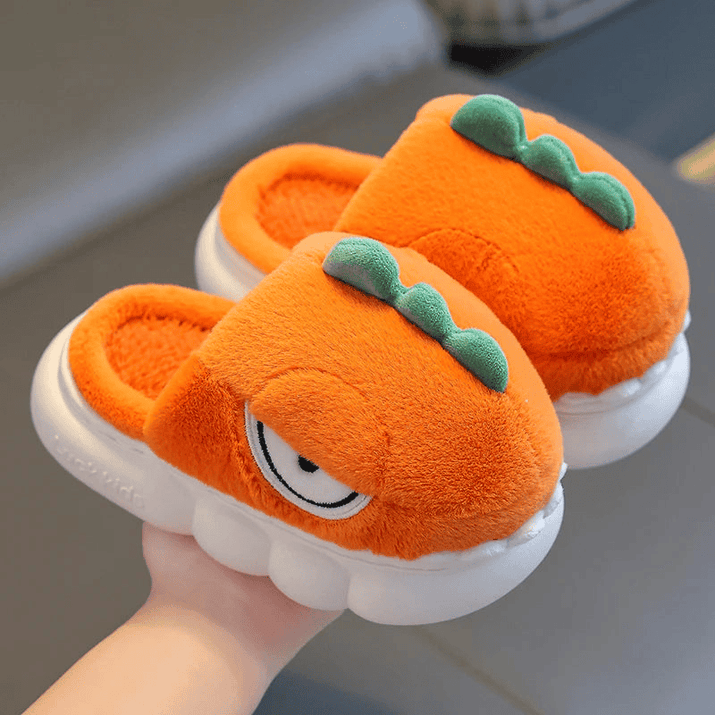 Warm Dinosaur Slippers for Children - The Little Big Store