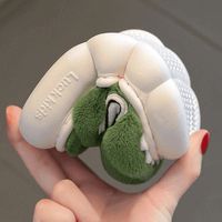 Warm Dinosaur Slippers for Children - The Little Big Store