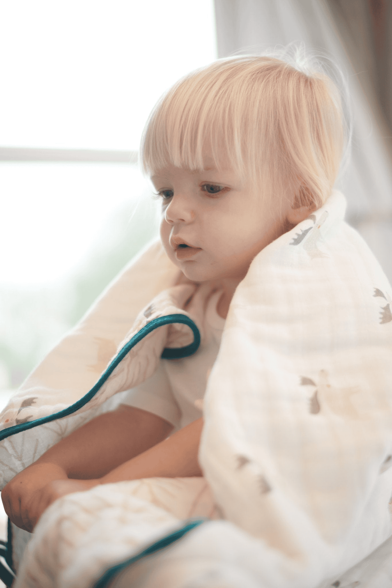 Mister Moose and Forest Arrow Cotton Muslin Newcastle Blanket - The Little Big Store