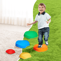 VEVOR Kids Balance Stepping Stones Sensory Obstacle Course 5 PCS Outdoor Indoor - The Little Big Store