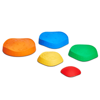 VEVOR Kids Balance Stepping Stones Sensory Obstacle Course 5 PCS Outdoor Indoor - The Little Big Store