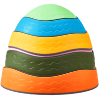 VEVOR Kids Balance Stepping Stones Sensory Obstacle Course 6 PCS Outdoor Indoor - The Little Big Store