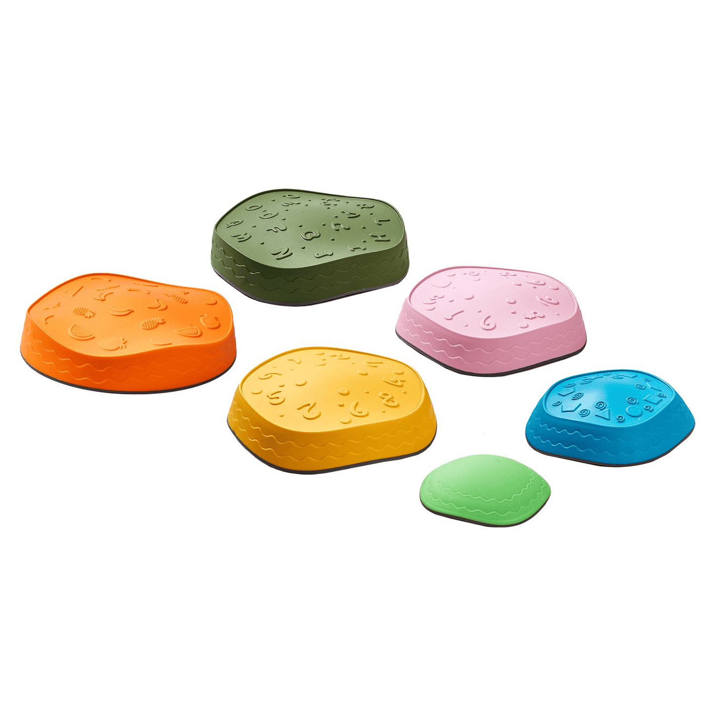 VEVOR Kids Balance Stepping Stones Sensory Obstacle Course 6 PCS Outdoor Indoor - The Little Big Store